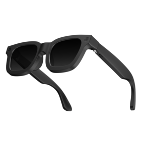E03C Smart Glasses mit 8MP Kamera und KI-Übersetzung, Touch-sensitive Farbwechsel & ENC-Geräuschunterdrückung, 230mAh Akku