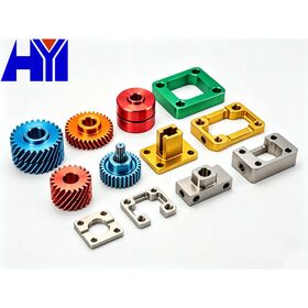 Roda Gigi Heliks Mesin CNC Presisi Tinggi 0.01mm & Rumah Aluminium Anodized | OEM ODM untuk Otomatisasi Industri & Robotika
