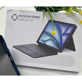 Factory 360 Degree Rotating Magnetic Detachable Keyboard Case 2 Hour Charge & 1 Year Standby for iPad 10 11 A16 iPad air 10.9 11