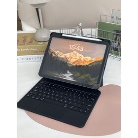 ODM Zero Lag USB C Smart Connector Folio 5 in 1 Hub with USB A, USB C, SD & TF, Plus 45W Fast Charging for iPad 11 Air and Pro