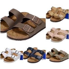 Designer Chinelo Sandálias de Praia Suede Patent Leather Buckle Slides Mulheres Homens Sandália de Praia Ao Ar Livre Cortiça Sliders Verão Sapatos