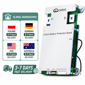 JKBMS JK-BD6A24S10P 100A Bluetooth BMS 4S 8S 12V 24V LiFePO4 Lithium Ion Battery Management System