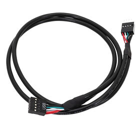 Motherboard 9-Pin USB 2.0 Header Extension Cable with EMI Shielding