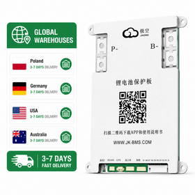 JK-B1A8S20P 200A/300A نظام إدارة البطارية الذكي BMS 4S-8S 24V LiFePO4 ليثيوم أيون مع اتصال بلوتوث APP RS485 CANbus
