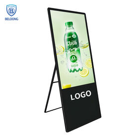 Atacado 32 43 55 polegadas Indoor LCD Publicidade Máquina Digital Signage Publicidade portátil quiosque Para escritório