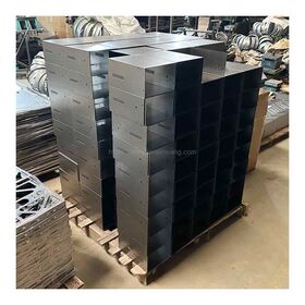 Odm Manufacturers Steel Black Metal Custom Sheet Metal Bending Laser Cutting Welding Parts and Fabrication