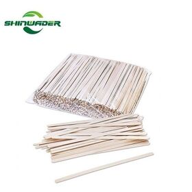 Factory Custom Printed Logo Food Grade Eco-friendly Degradable coffee stirrers