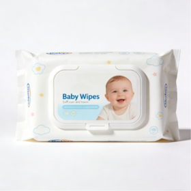Tisu Basah Bayi Sekali Pakai Lembut & Besar (99% Air) untuk Kulit Sensitif - Terlaris