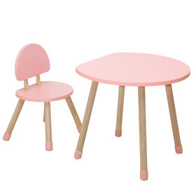 Conjunto de muebles de dormitorio para niños Silla y mesa de estudio de madera Mesa y silla para fiesta de niños