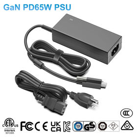 USB-C PD Charger, 65W PD Power Adapter With Screw Lock