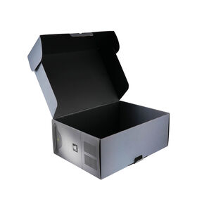 Caixa de Envio Kraft Personalizada, Caixa Resistente para Vestuário, Vestidos, Jaquetas, Moletons, Embalagem para Chapéus