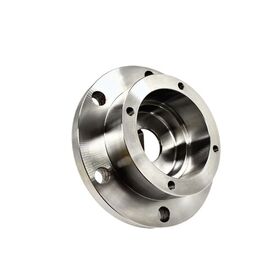 Peças De Flange De Aço Inoxidável Usinadas CNC personalizadas, componentes De Flange De Conexão Mecânica Industrial De Precisão