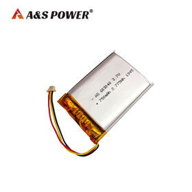 Direto da fábrica de alta qualidade Hot-Selling 603040 3.7v 750mAh Pouch Lipo Battery com UL/CB/CCC/UN38.3/WERCS/CE Certified