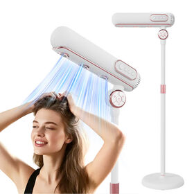 Secador de Cabelo Vertical Profissional Mãos Livres de Pé, Secador de Alta Velocidade com Íons Negativos