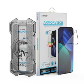 Protecteur d'Écran X-ONE Impact Anti Lumière Bleue avec Kit d'Installation pour iPhone 18/18 Pro/18 Pro Max
