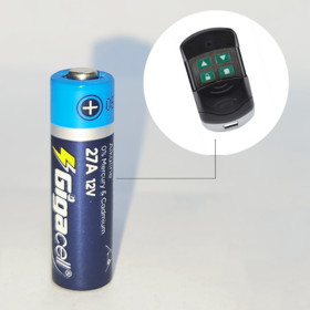 12V 27A bateria alcalina com alta qualidade duradouro para garagem remota porta abridor campainha chave fob