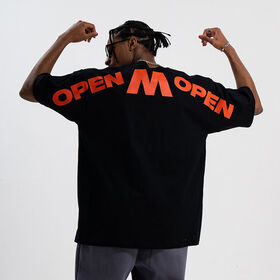 Hommes Noir et Blanc Fini Sérigraphie T-shirts Fabricant