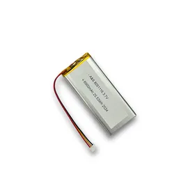 Bateria direta da fábrica do polímero do lítio 8051116 3.7V 6900mAh para os aparelhos elétricos 3c