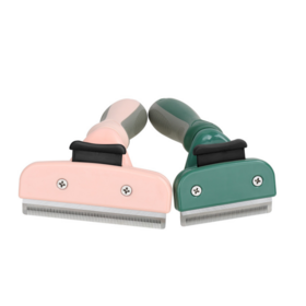 Stailnless Steel Pet Comb Shedding Tool For Medium/Large Cats, Short Hair Removes Loose Hair From Shedding Pet Supply
