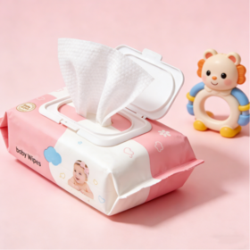 Novo Design Soft Sensitive Skin Care Water Wipes OEM Organic Biodegradável Baby Cleaning Wipes