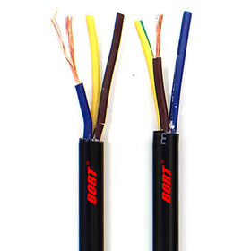 H03VV-F 2x0.75mm2 Rodada Flexível VDE PVC Isolado Cabo De Alimentação