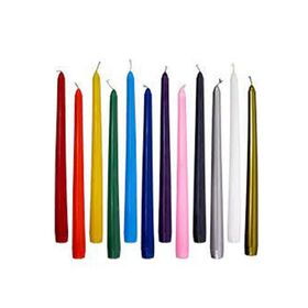 Lilin Taper Berbagai Warna untuk Pesta Ulang Tahun, Natal & Hari Valentine