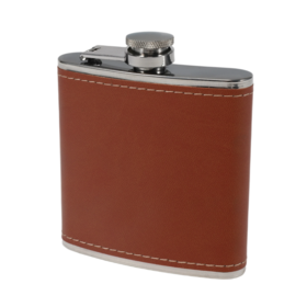 Meilleure Qualité En Cuir Liqueur Alcool Flacon de Vin Bouteille En Acier Inoxydable Flasque et Entonnoir Cadeau Ensemble pour Whisky Vin