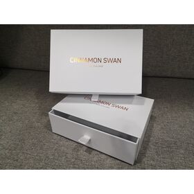 Luxo Personalizado Gaveta Rígida Gift Box Papelão Caixa De Embalagem De Papel Para Jóias e Embalagens Cosméticas