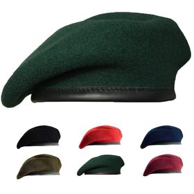 Gorra Boina 100% Lana de Alta Calidad con Logo Metálico Personalizado para Hombre