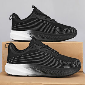 Hommes Chaussures de course à bout large Baskets de sport légères confortables Grande taille 39 46