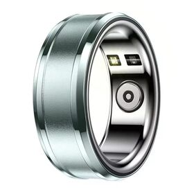Factory Price App Control Aluminium Alloy Health Rings Smart Blood Oxygen Heart Rate Temperature Smart Ring Fitness tracker
