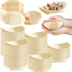 100% biodegradável pinho madeira sushi barco placa comida revestimento seguro catering grau para aperitivos