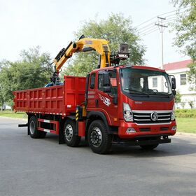 Precio bajo de gran capacidad de descarga trasera Bdireccion Dumping Grab Garbage Truck Claw Dump Body Auto carga vehículo grúa camión