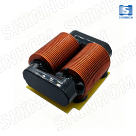Flat Wire Reactor, Low Profile High Current Inductor