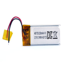Fornecedor OEM 451268 Bateria Li-Po de Perfil Fino 3.7V 280mAh 300mAh Bateria Recarregável de Alta Densidade para Dispositivos Mini IoT
