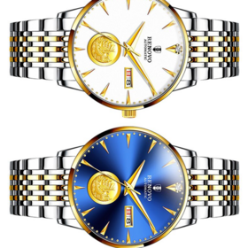 Fabricante Quartz Watch Men Relógio De Pulso Impermeável Dourado Masculino Relógio De Pulso Homem Top Brand Luxo Analógico Relógio