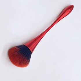 Melhor preço Etiqueta Pequena Cintura Blue Handle Fluffy Maquiagem Escova Premium Maquiagem Em Pó Blush Loose Brush