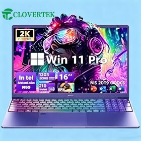 Laptop 16" 2K, Intel N95, RAM 16GB + SSD 512GB, Win 11 Pro