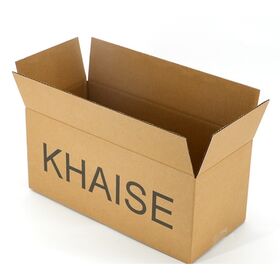 Logotipo personalizado Kraft Ondulado Caixas De Transporte Marrom Papelão Mailing &amp; Moving Cartons para Embalagem Do Produto