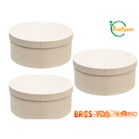 Caixas Takeaway madeira descartáveis biodegradáveis certificadas FSC