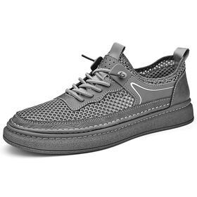 Chaussures de Skate Casual Homme, Maille Respirante, Légères et Confortables, Baskets d'Été Grande Taille 38-44