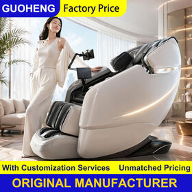 Guoheng G6 Elétrica AI Inteligente Reclinável Automático 4D Cadeira de Massagem Casa Gravidade Zero Luxo Full Body SL Poltrona Shiatsu