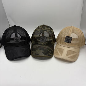 Custom Rubber Patch Poliéster Trucker Hat BSCI Certified Ajustável Malha Baseball Cap para Eventos Esportivos