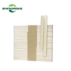 Biodegradable Birch Wood Factory Direct Sale Custom Printed Logo wooden ice cream sticks
