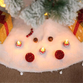 Hot style sells Christmas tree dresses in plain white long hair