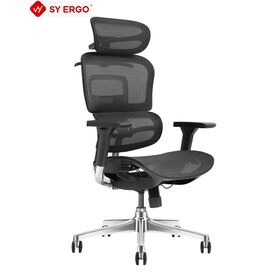 ASTM a certifié 4D réglable pour le confort Enduring Chaise de bureau de maille de dos élevé avec l'appui lombaire avancé