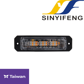 LED Light Head, SAE J595 Class I/E6-approved; dual color function