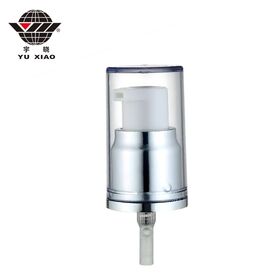 2026 Wholesale 20/410 Full Cap Aluminum Treatment Dispenser Pump for Cream Lotion Cosmetic Packaging