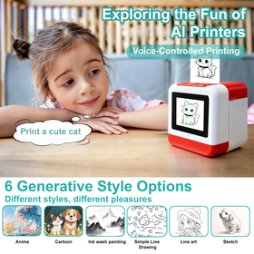 AI voice recognition printer