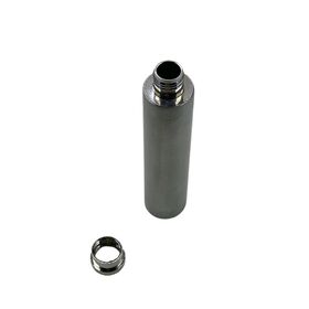 2026 Personalizado 1oz Portátil Mini Tubo De Vinho Garrafa De Quadril De Aço Inoxidável para Licor Álcool